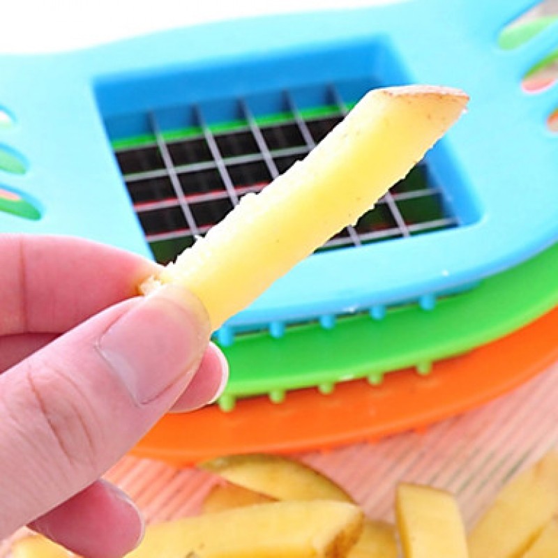 1PCS Stainless Steel Blade Potato Chips Vertical Cutter Chopper Slicer